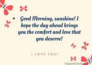 Good Morning Love Messages and Wishes - HW4you