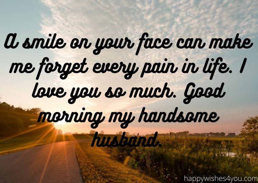 Good Morning Wishes for Husband