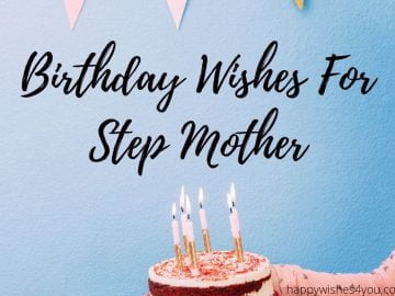 birthday wishes for step mother