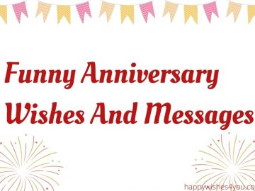 funny anniversary wishes and messages