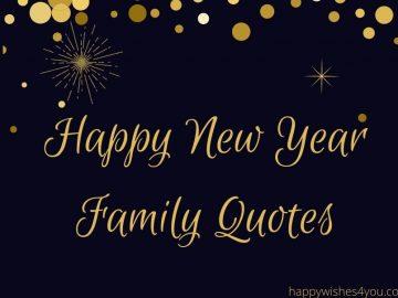 new year family quotes