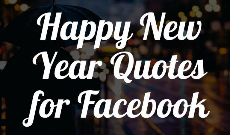 New Year Quotes for Facebook