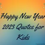 new year quotes for kids