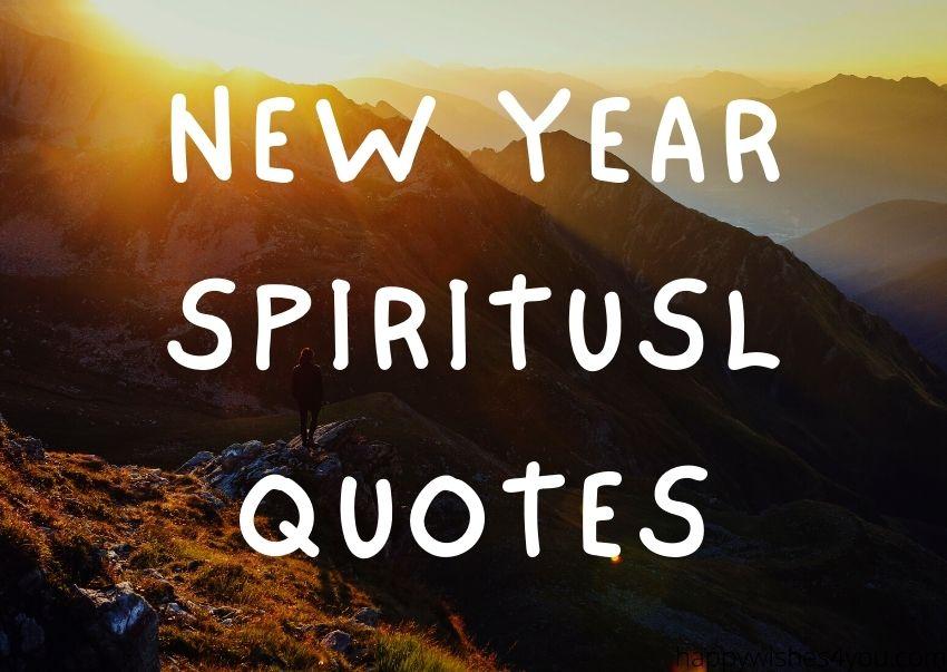 new year spiritual quotes