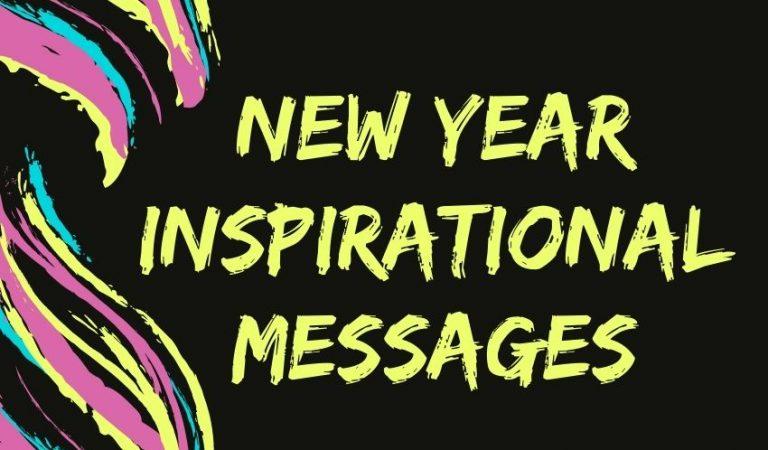 New Year Inspirational Messages