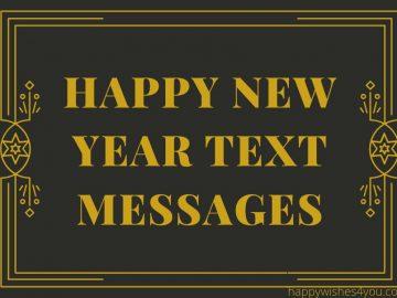HNY year text messages