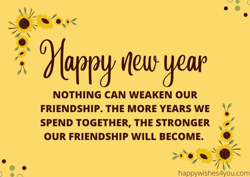 new year messages for friends