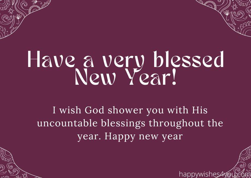 religious new year wishes