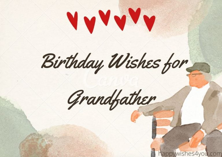 50 Best Heartfelt Birthday Wishes for Grandfather