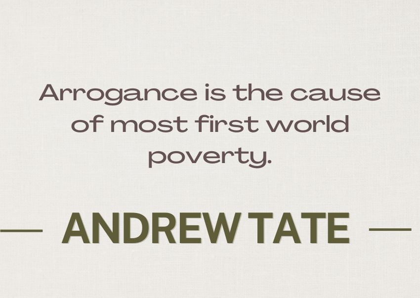 andrew tate quotes about women