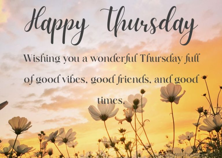 Happy Thursday Wishes, Morning Greetings and Quotes