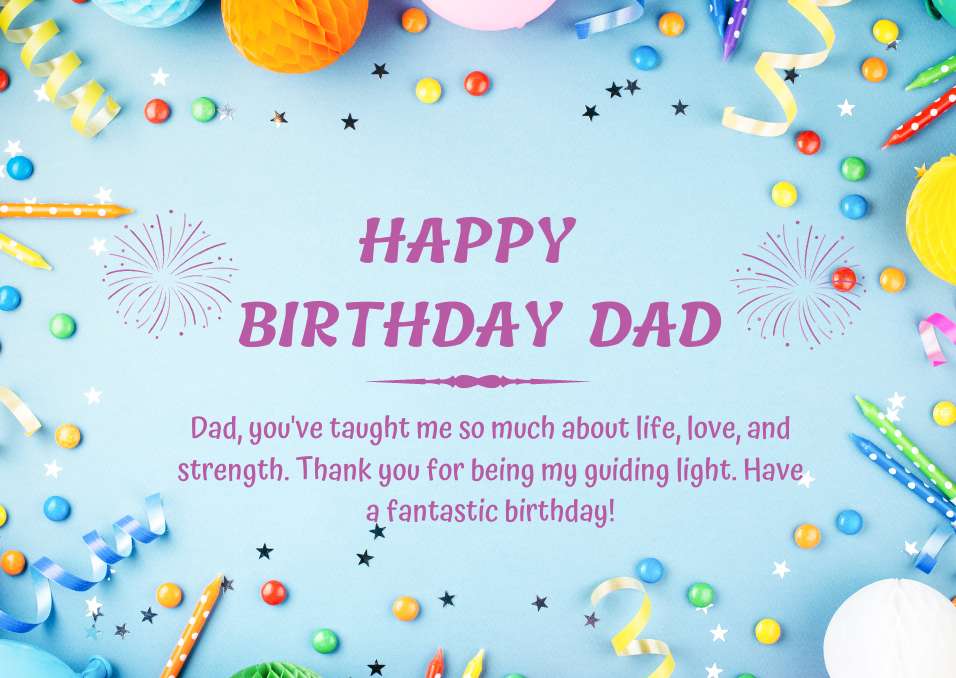 Birthday Wishes For Dad From Daughter