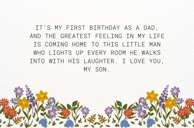 First Birthday as a Dad
