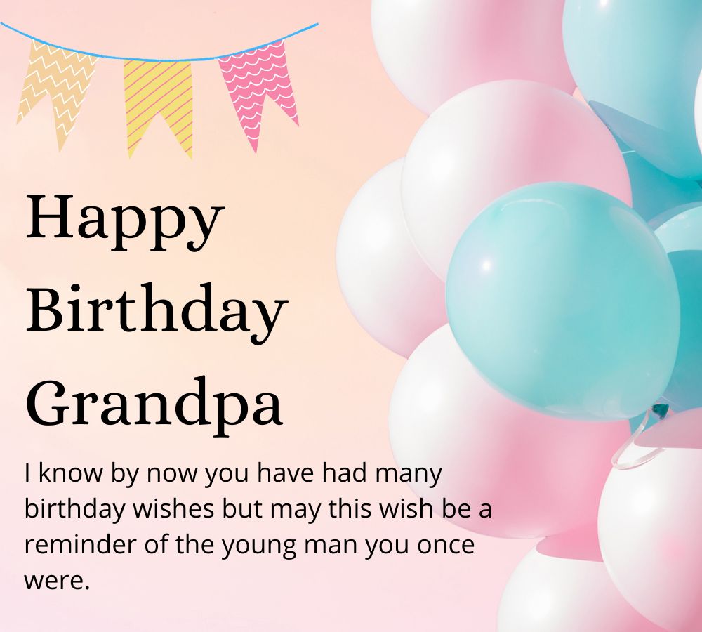 Funny birthday wishes for grandpa