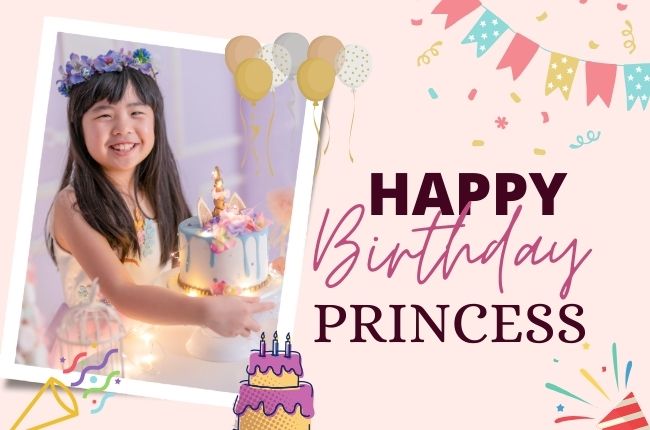 Birthday Wishes For A Little Princess