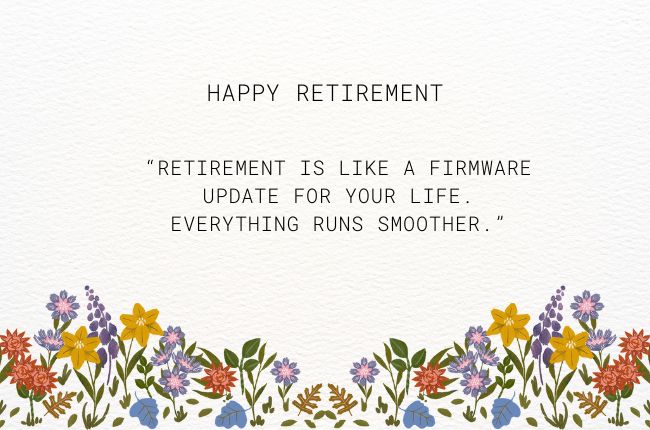 Funny Retirement Messages and Wishes